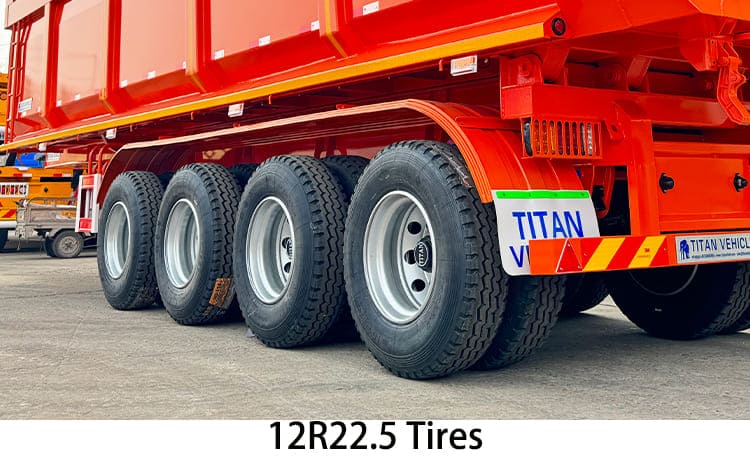 35 CBM Semi Dump Trailers for Sale Near Me | Dumper Trailer for Sale in Jamaica