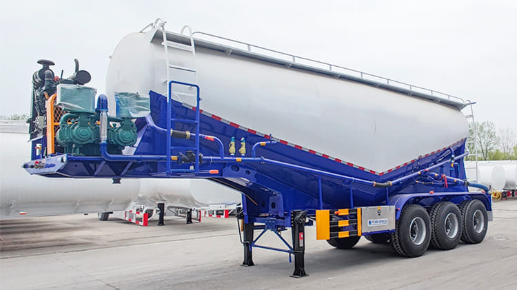 3 Axle 35CBM Cement Bulker Truck for Sale in Jamaica