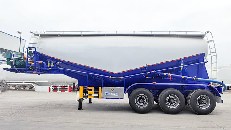 3 Axle 35CBM Cement Bulker Truck for Sale in Jamaica
