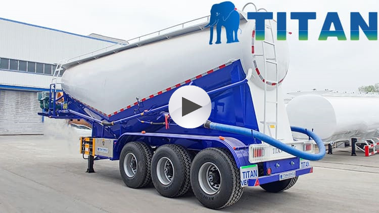 3 Axle 35CBM Cement Bulker Truck for Sale in Jamaica