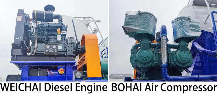 3 Axle 35CBM Cement Bulker Truck for Sale in Jamaica