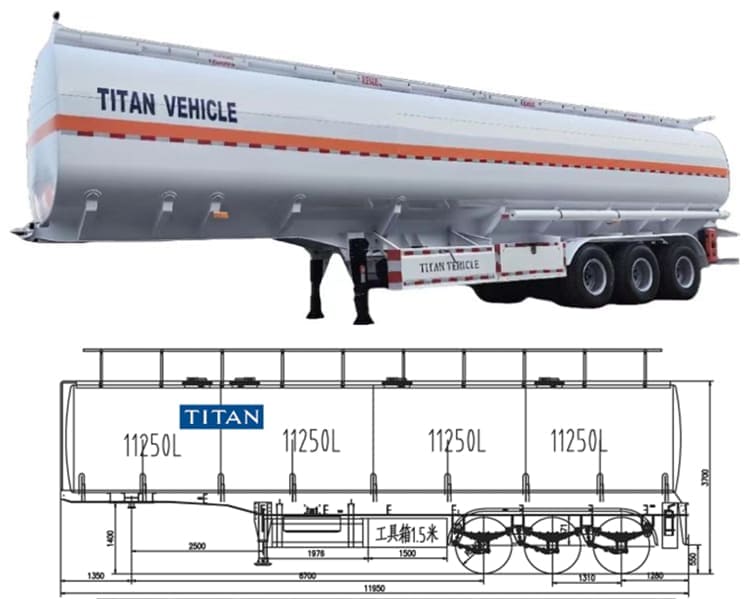 Fuel Tanker Trailer for Sale in Jamaica