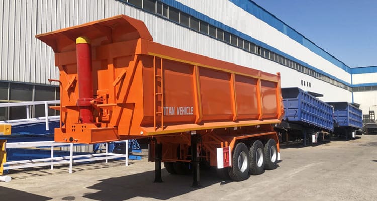 Tri Axle Dump Trailer for Sale in Jamaica (2)