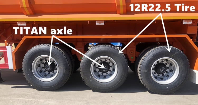 Tri Axle Dump Trailer for Sale in Jamaica