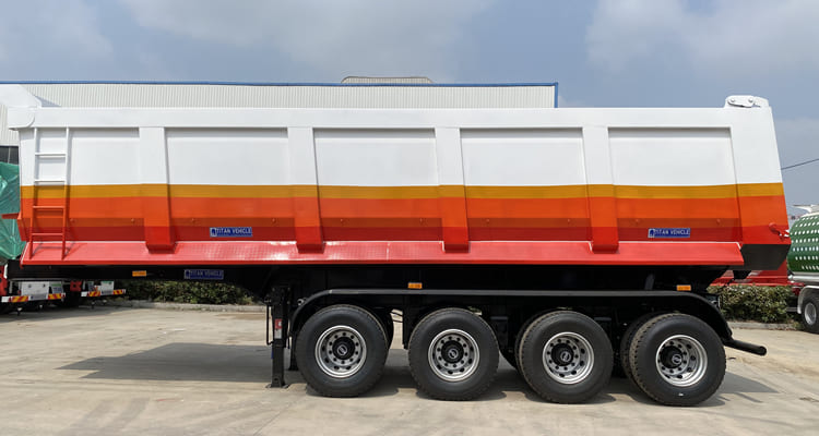 End Dump Semi Trailer for Sale in Jamaica