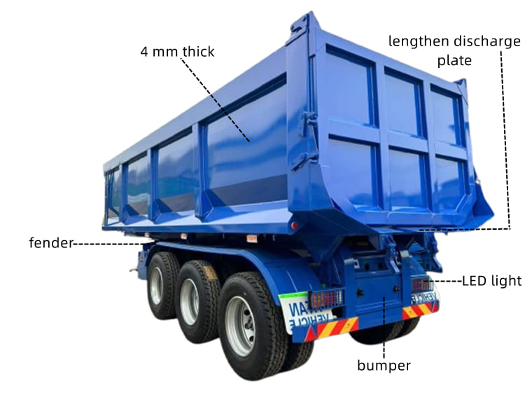 Hydraulic Dump Trailer for Sale in Jamaica