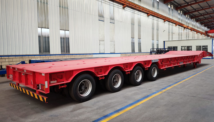 Folding Gooseneck Lowboy Trailer for Sale in Jamaica