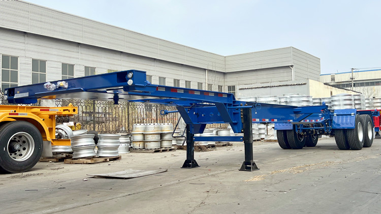 CIMC 2 Axle 40FT Gooseneck Skeletal Trailer for Sale in Jamaica