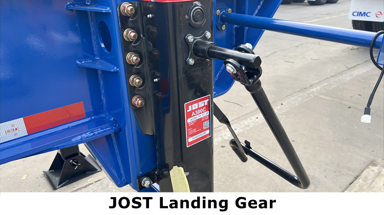 CIMC 2 Axle 40FT Gooseneck Skeletal Trailer for Sale in Jamaica