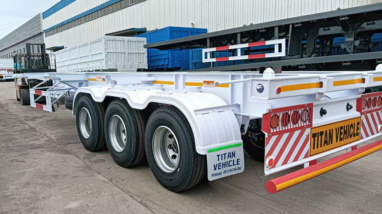 Tri Axle Skeletal Trailer for Sale in Jamaica