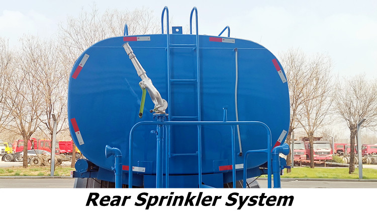 Refurbished Sino Howo 20000 Liters Water Tanker Sprinkler Truck Price in Jamaica