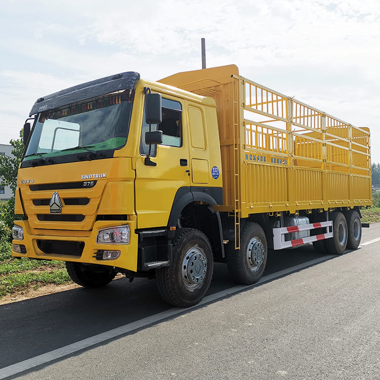 Used Howo Fence Cargo Truck
