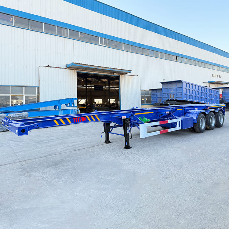 3 Axle Shipping Container Chassis
