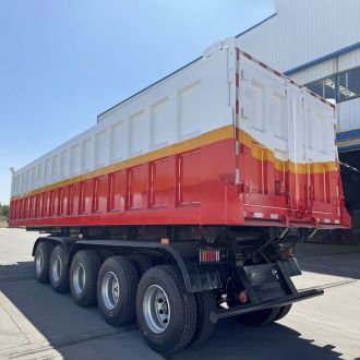 80 Tons Semi Dump Trailer