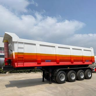 End Dump Semi Trailer